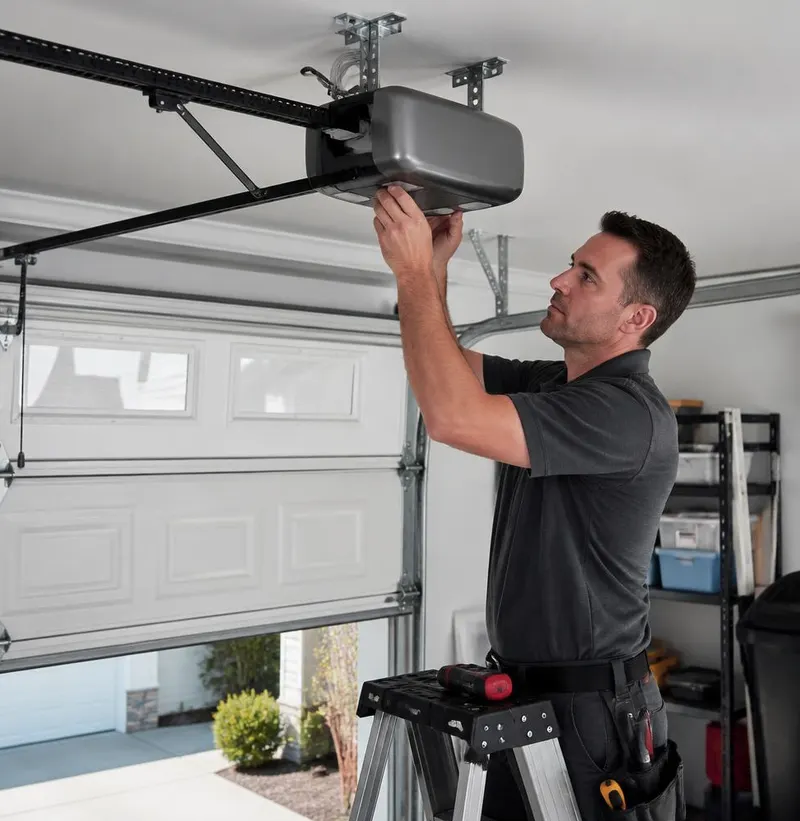 Garage Door Opener Installation in Quincy